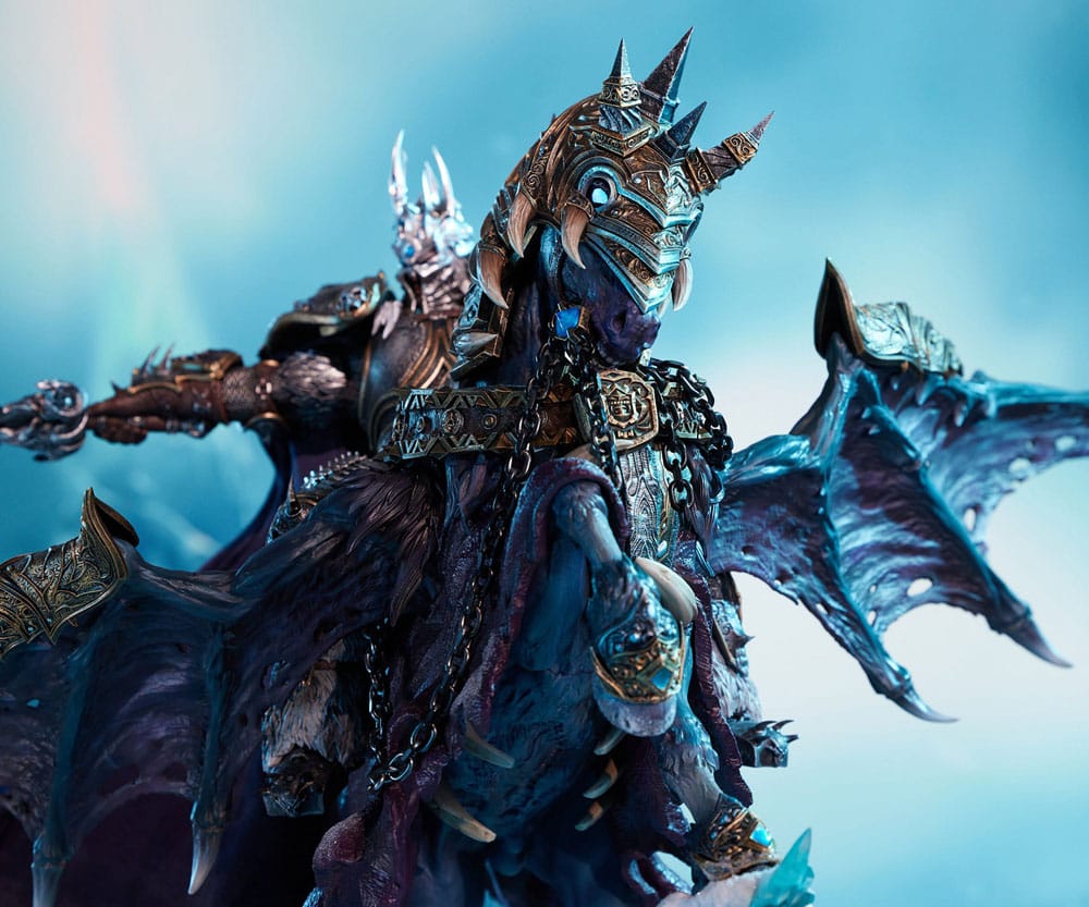 World of Warcraft Statue The Lich King & Invincible 68 cm - Smalltinytoystore