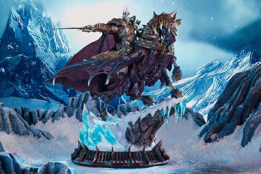 World of Warcraft Statue The Lich King & Invincible 68 cm - Smalltinytoystore