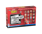 WWE Bitty POP! Vinyl Figuren 4er-Pack Bret Hart 2,5 cm - Smalltinytoystore