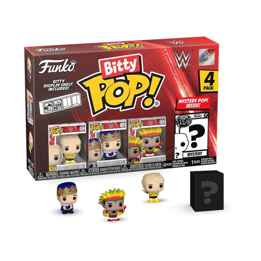 WWE Bitty POP! Vinyl Figuren 4er-Pack Dusty Rhodes 2,5 cm - Smalltinytoystore