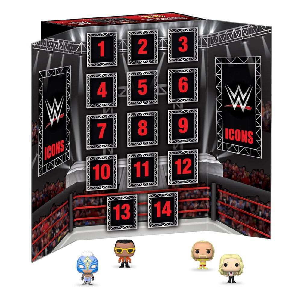 WWE Countdown Pocket POP! Kalender 2023 14 Day - Smalltinytoystore