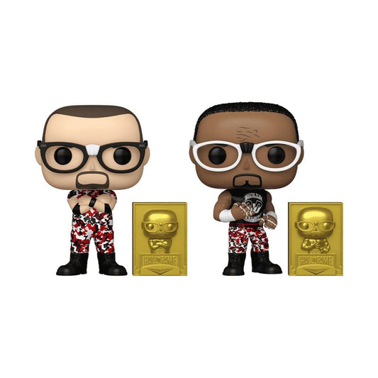 WWE POP! & Buddy! Vinyl Figuren 2er-Pack The Dudley Boyz: Bubba Ray & D-Von (2018 Hall of Fame) Exclusive 9 cm - Smalltinytoystore