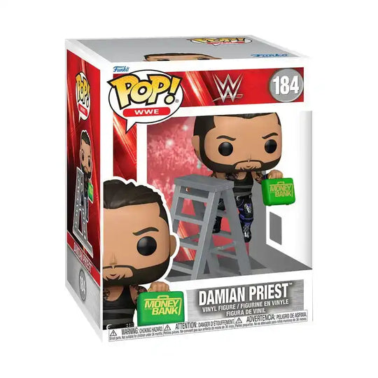 WWE POP! Premium Vinyl Figur Damian Priest MITB 9 cm - Smalltinytoystore