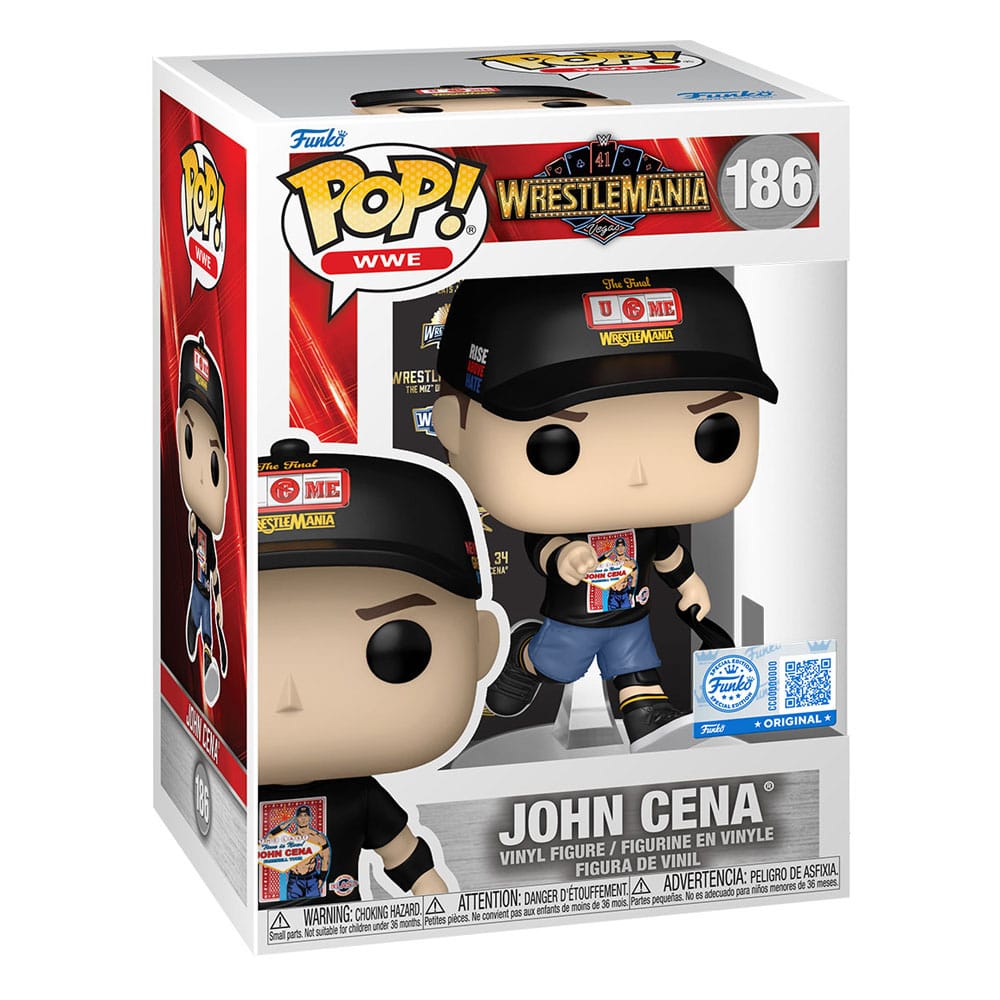 WWE POP! Vinyl Figur John Cena (WM 41) 9 cm - Smalltinytoystore