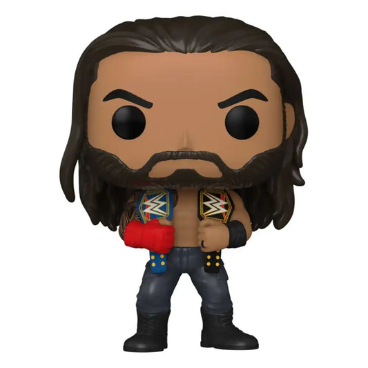 WWE POP! Vinyl Figur Roman Reigns w/Belts 9 cm - Smalltinytoystore