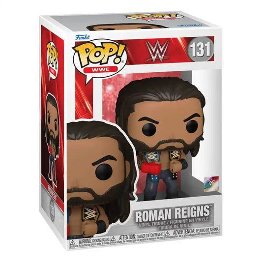 WWE POP! Vinyl Figur Roman Reigns w/Belts 9 cm - Smalltinytoystore