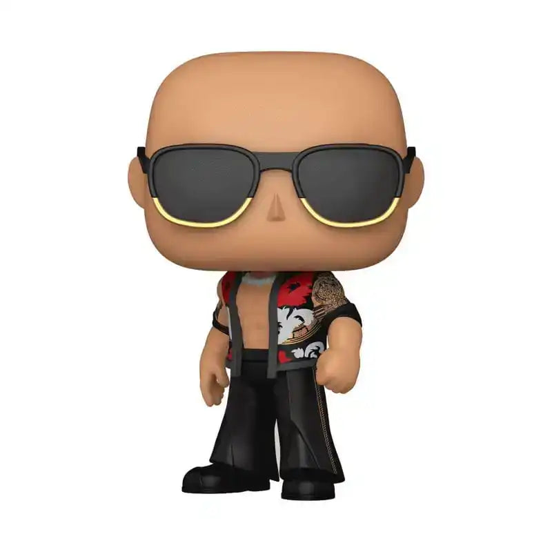 WWE POP! Vinyl Figur The Rock- Final Boss (WrestleMania 40) 9 cm - Smalltinytoystore