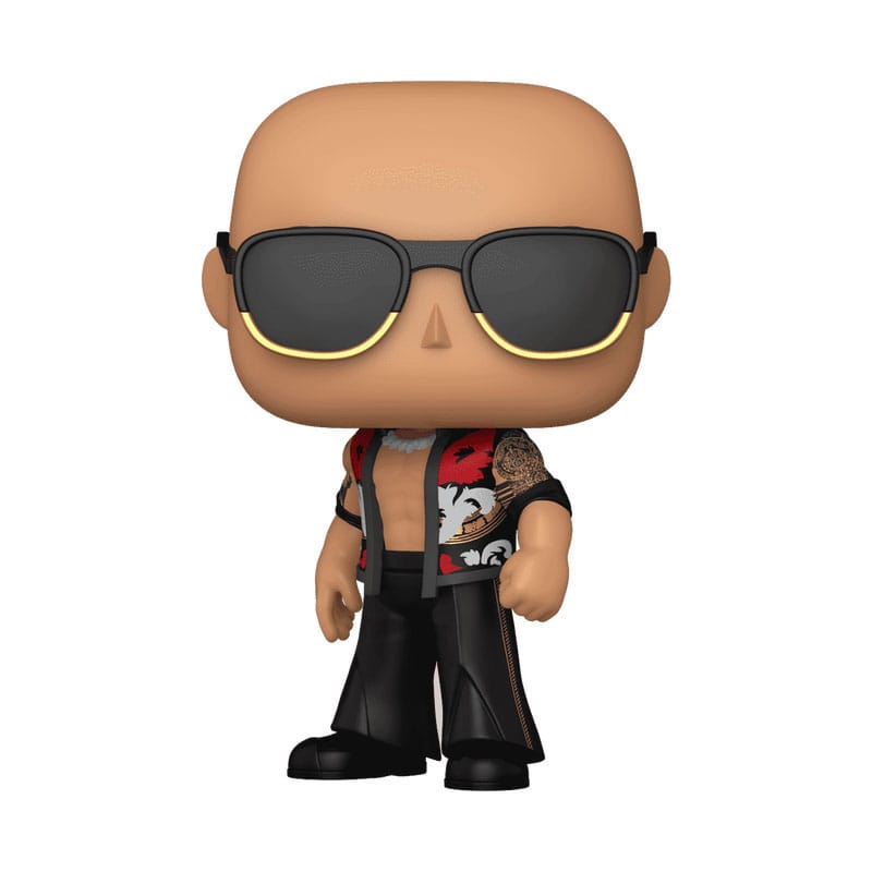WWE POP! Vinyl Figur The Rock- Final Boss (WrestleMania 40) 9 cm - Smalltinytoystore
