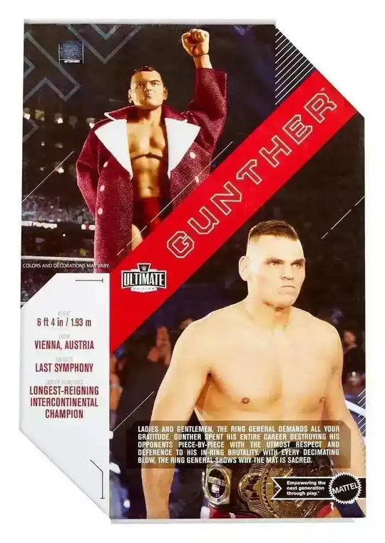 WWE Ultimate Edition Actionfigur Gunther 15 cm - Smalltinytoystore