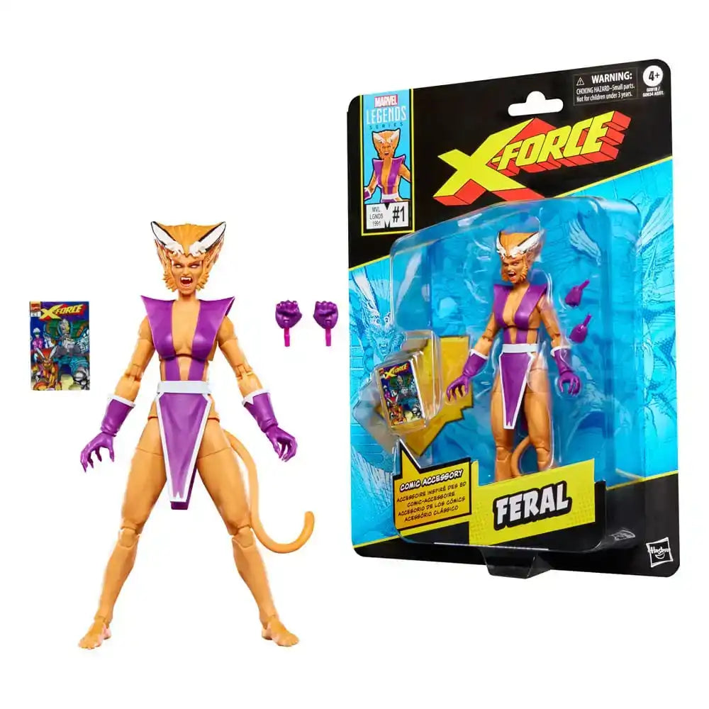 X-Force Marvel Legends Actionfigur Feral 15 cm