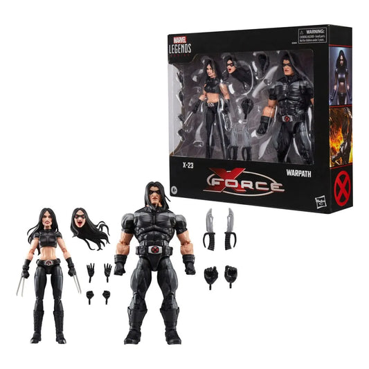 X-Force Marvel Legends Actionfiguren 2er-Pack X-23 & Warpath 15 cm - Smalltinytoystore