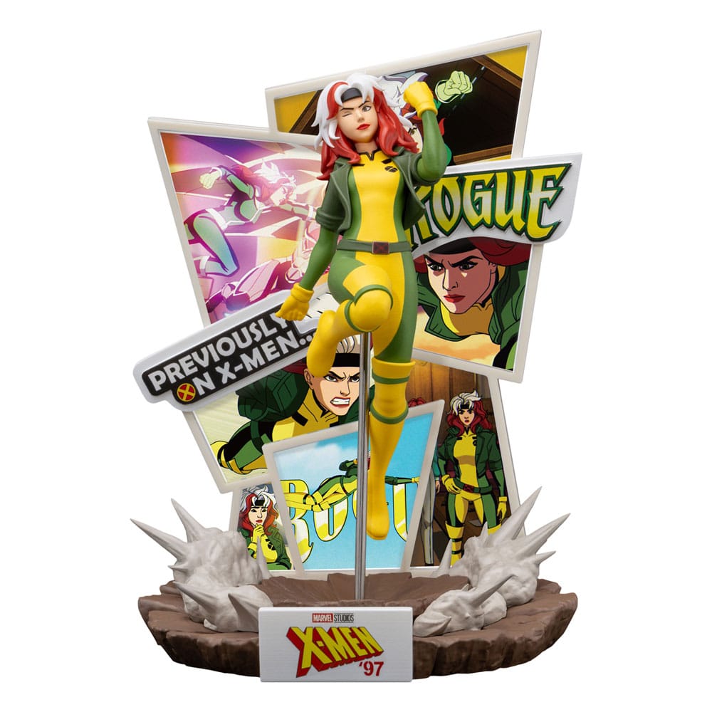 X-Men '97 D-Stage PVC Diorama Rogue (SDCC Exclusive) 16 cm - Smalltinytoystore