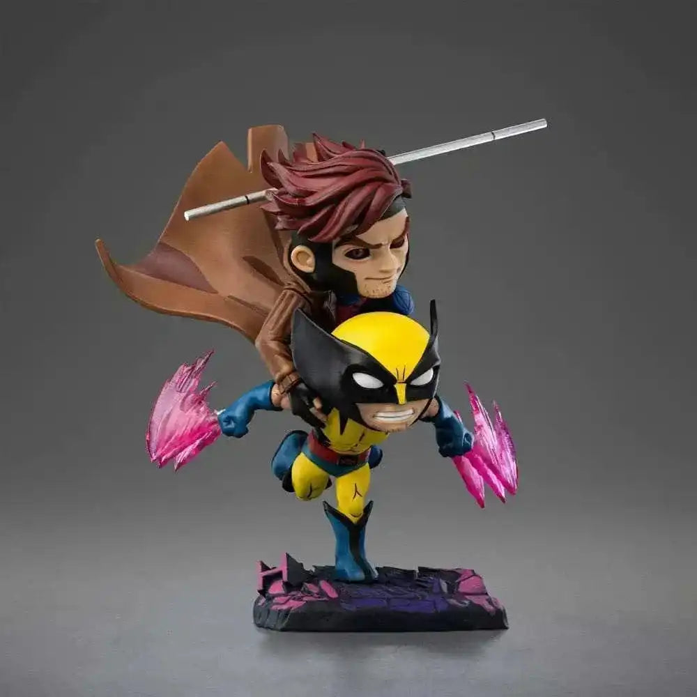 X-Men 97 Mini Co. PVC Figur Gambit and Wolverine 23 cm - Smalltinytoystore