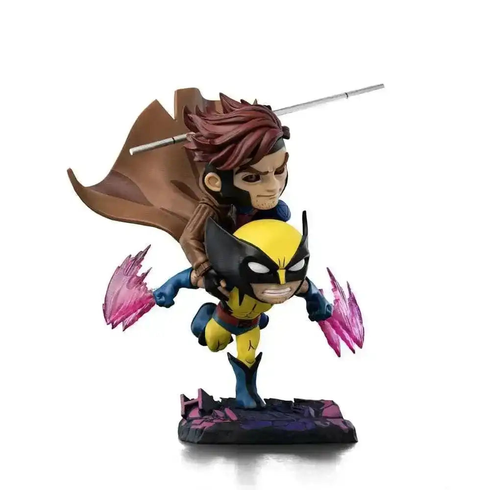 X-Men 97 Mini Co. PVC Figur Gambit and Wolverine 23 cm - Smalltinytoystore