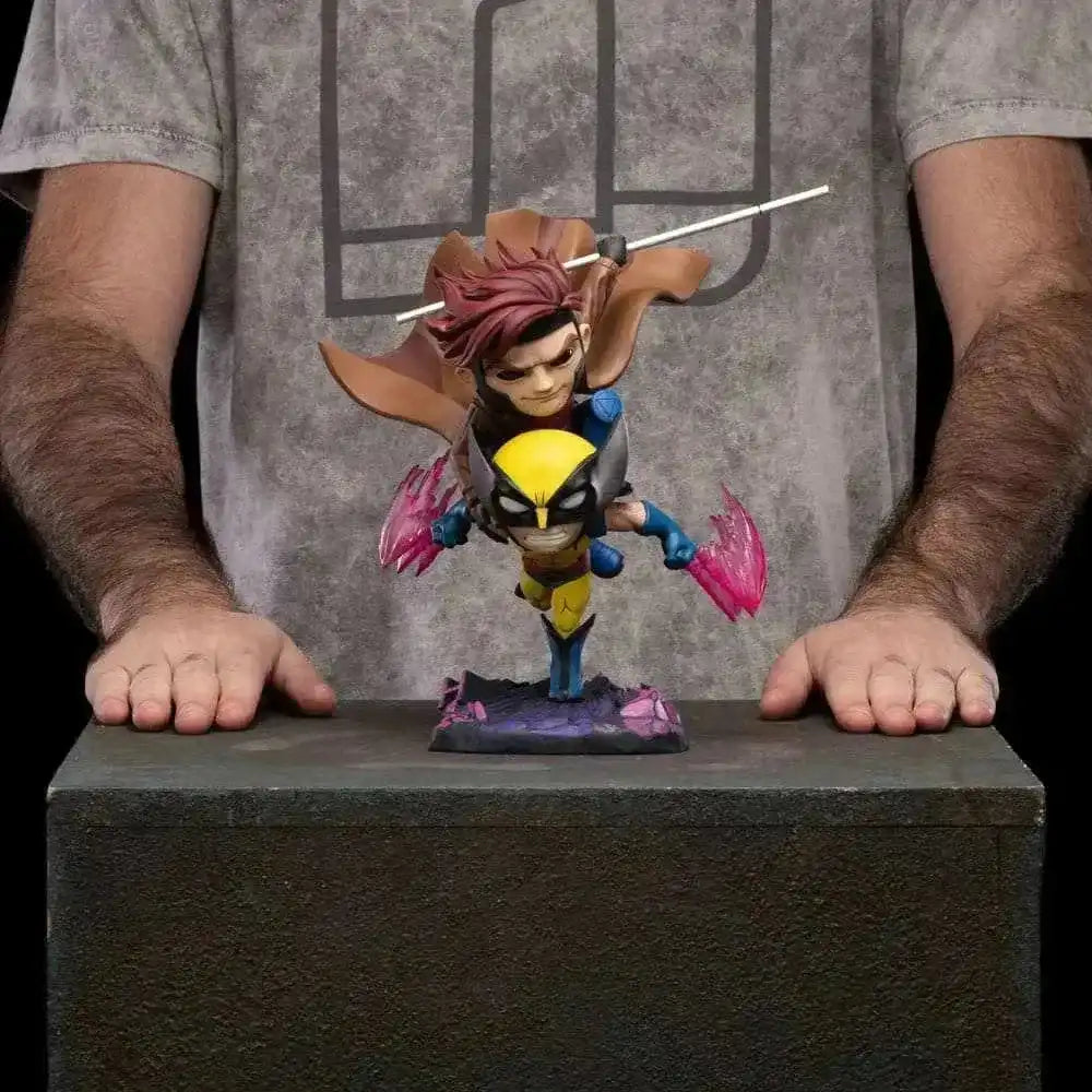 X-Men 97 Mini Co. PVC Figur Gambit and Wolverine 23 cm - Smalltinytoystore