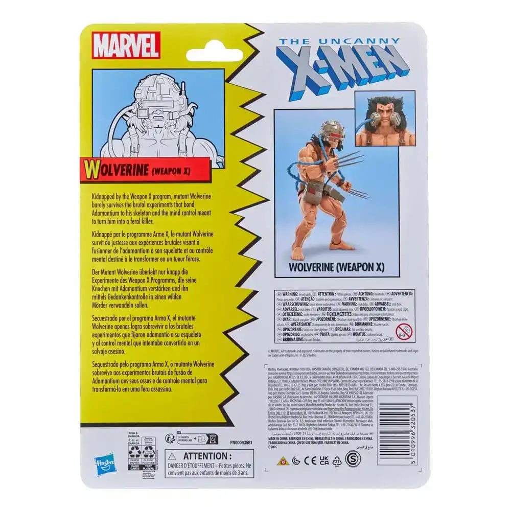 X-Men: Weapon X Marvel Legends Actionfigur Wolverine (Weapon X) 15 cm - Smalltinytoystore