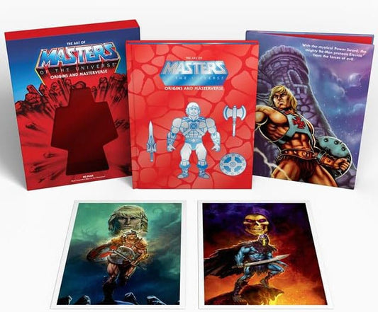 Masters of the Universe Artbook Origins and Masterverse Deluxe Edition *Englische Version*