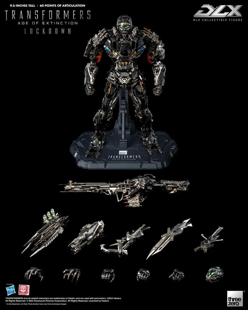 Transformers: Age of Extinction DLX Actionfigur 1/6 Lockdown 24 cm