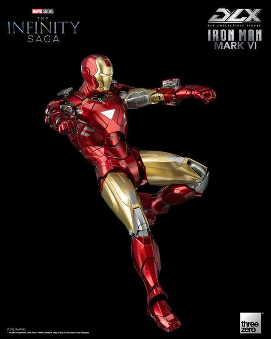 Infinity Saga DLX Actionfigur 1/12 Iron Man Mark 6 17 cm