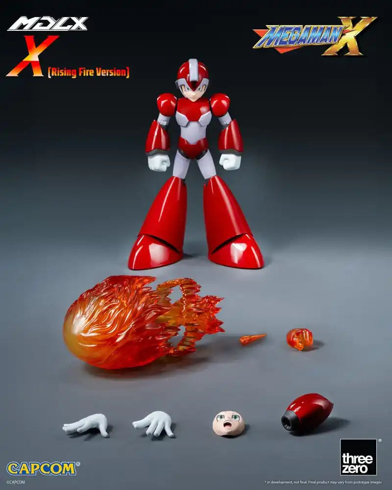 Mega Man MDLX Actionfigur Rockman X / Mega Man X (Rising Fire Version) 12 cm