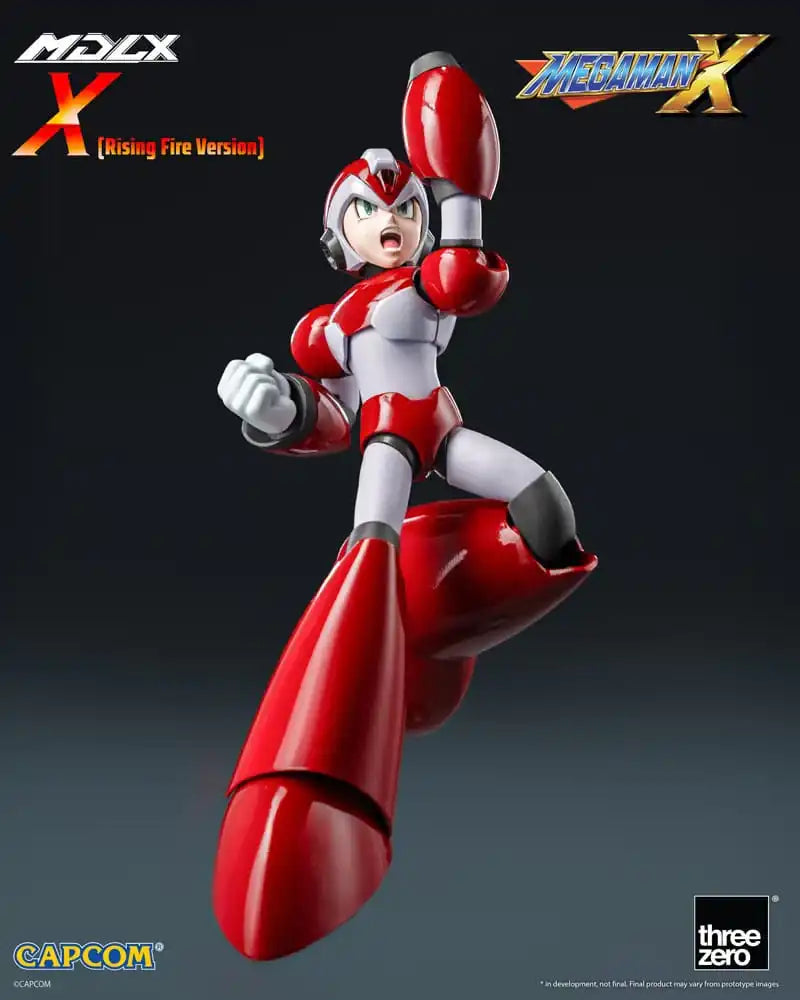 Mega Man MDLX Actionfigur Rockman X / Mega Man X (Rising Fire Version) 12 cm