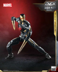 Infinity Saga DLX Actionfigur 1/12 Iron Man Mark 50 (Black X Gold) 17 cm