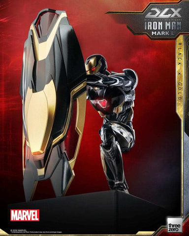 Infinity Saga DLX Actionfigur 1/12 Iron Man Mark 50 (Black X Gold) 17 cm