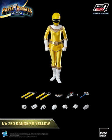 Power Rangers Zeo FigZero Actionfigur 1/6 Ranger II Yellow 30 cm