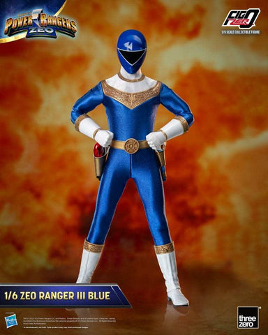 Power Rangers Zeo FigZero Actionfigur 1/6 Ranger III Blue 30 cm