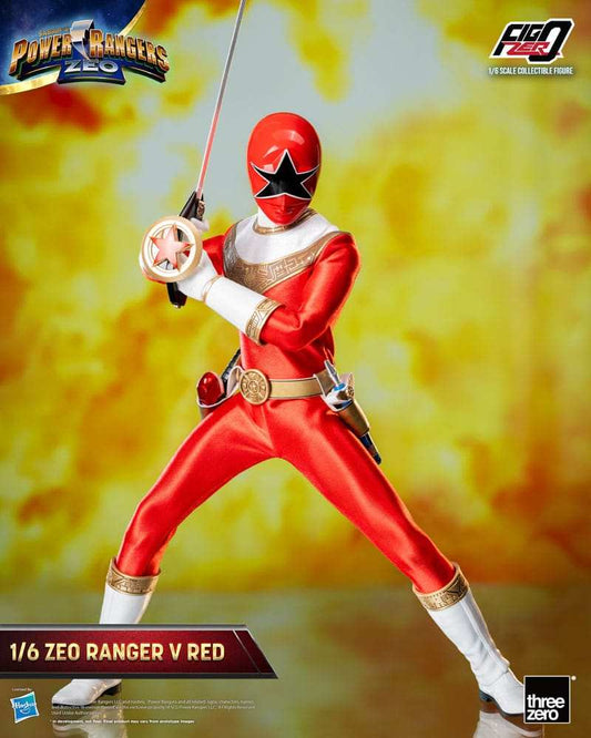 Power Rangers Zeo FigZero Actionfigur 1/6 Ranger V Red 30 cm