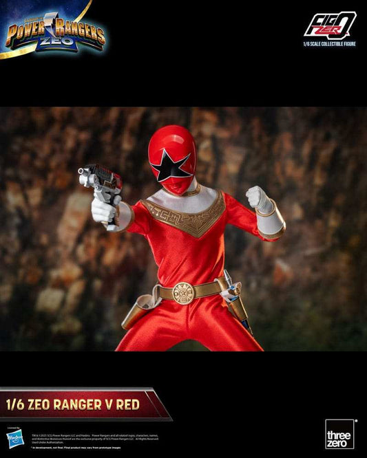 Power Rangers Zeo FigZero Actionfigur 1/6 Ranger V Red 30 cm