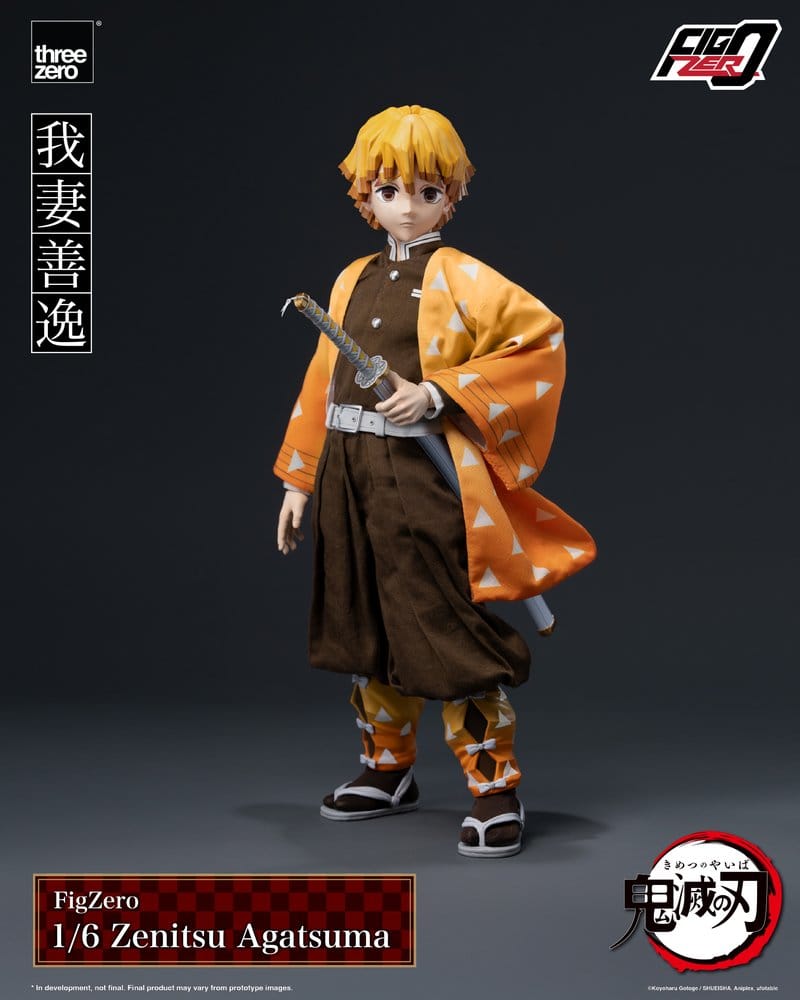 Demon Slayer: Kimetsu no Yaiba FigZero Actionfigur 1/6 Zenitsu Agatsuma 28 cm