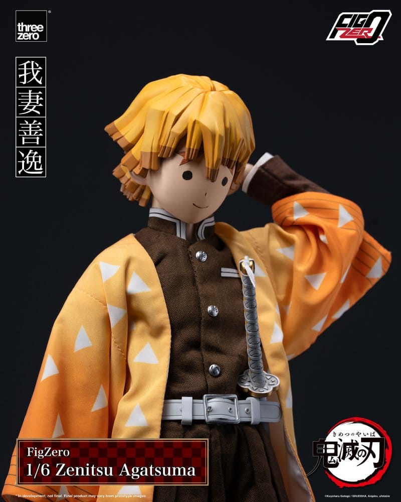 Demon Slayer: Kimetsu no Yaiba FigZero Actionfigur 1/6 Zenitsu Agatsuma 28 cm