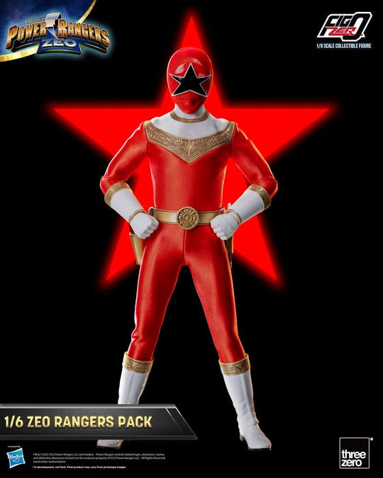 Power Rangers Zeo FigZero Actionfiguren 1/6 5er-Pack Zeo Rangers 30 cm