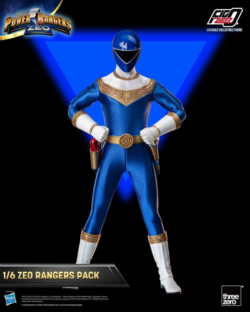 Power Rangers Zeo FigZero Actionfiguren 1/6 5er-Pack Zeo Rangers 30 cm