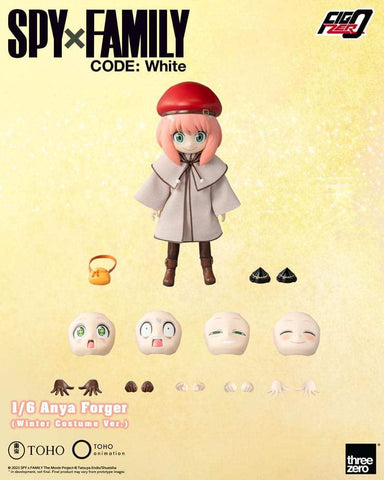 Spy x Family Code: White FigZero Actionfigur 1/6 Anya Forger Winter Costume Ver. 17 cm