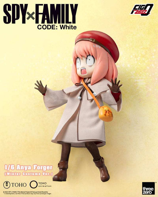 Spy x Family Code: White FigZero Actionfigur 1/6 Anya Forger Winter Costume Ver. 17 cm