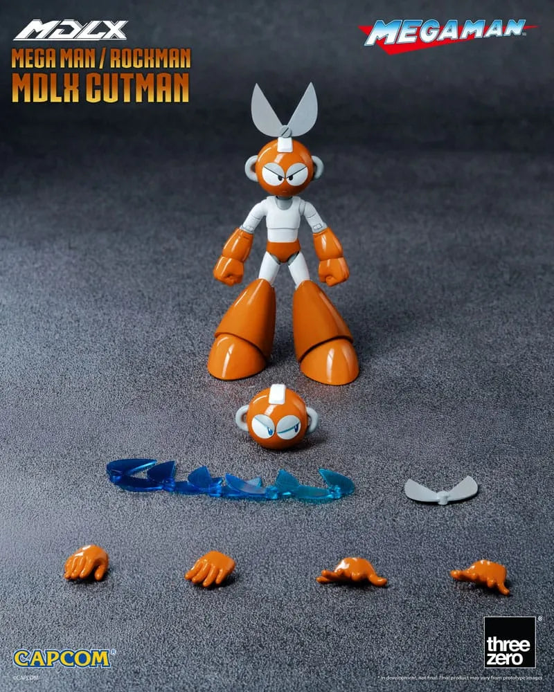 Mega Man MDLX Actionfigur Rockman / Mega Man Cutman 12 cm