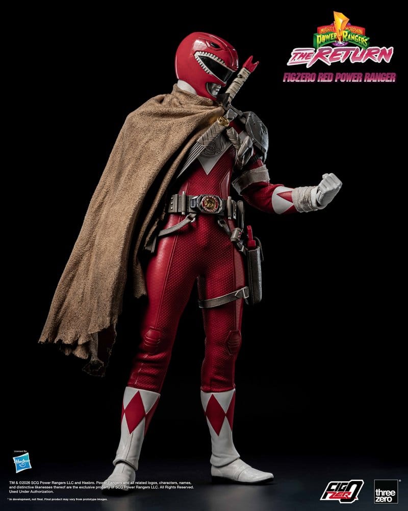 Mighty Morphin Power Rangers: The Return FigZero Actionfigur 1/6 Red Power Ranger 31 cm