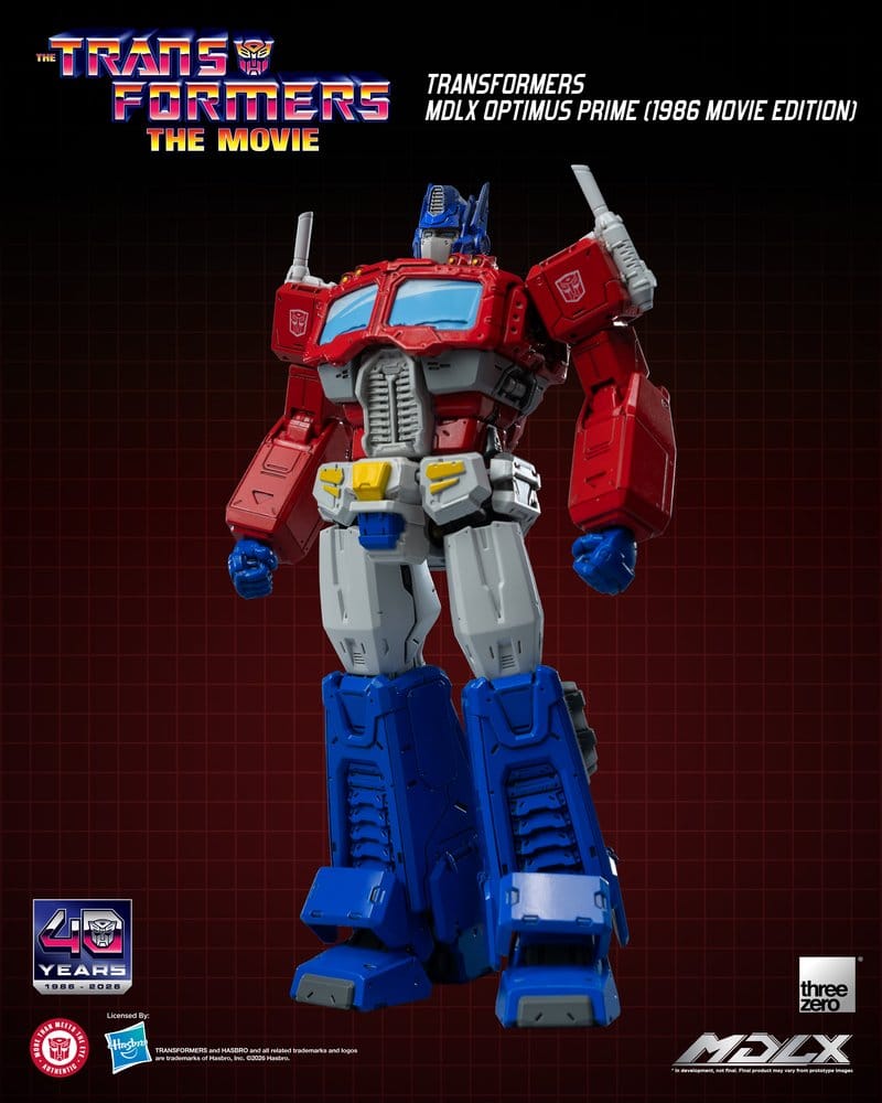 Transformers MDLX Actionfigur Optimus Prime (1986 Movie Edition) 18 cm