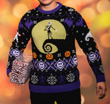 Nightmare Before Christmas Christmas Pullover 8-bit Größe XL