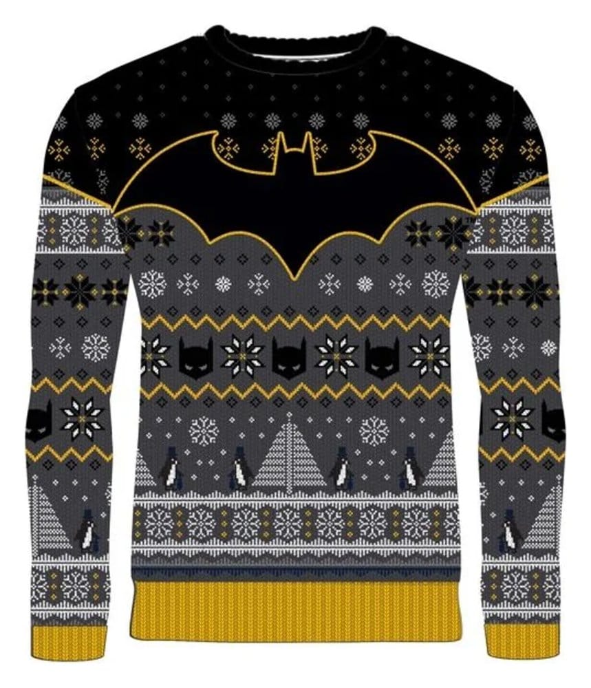 Batman Christmas Pullover Penguin Größe M