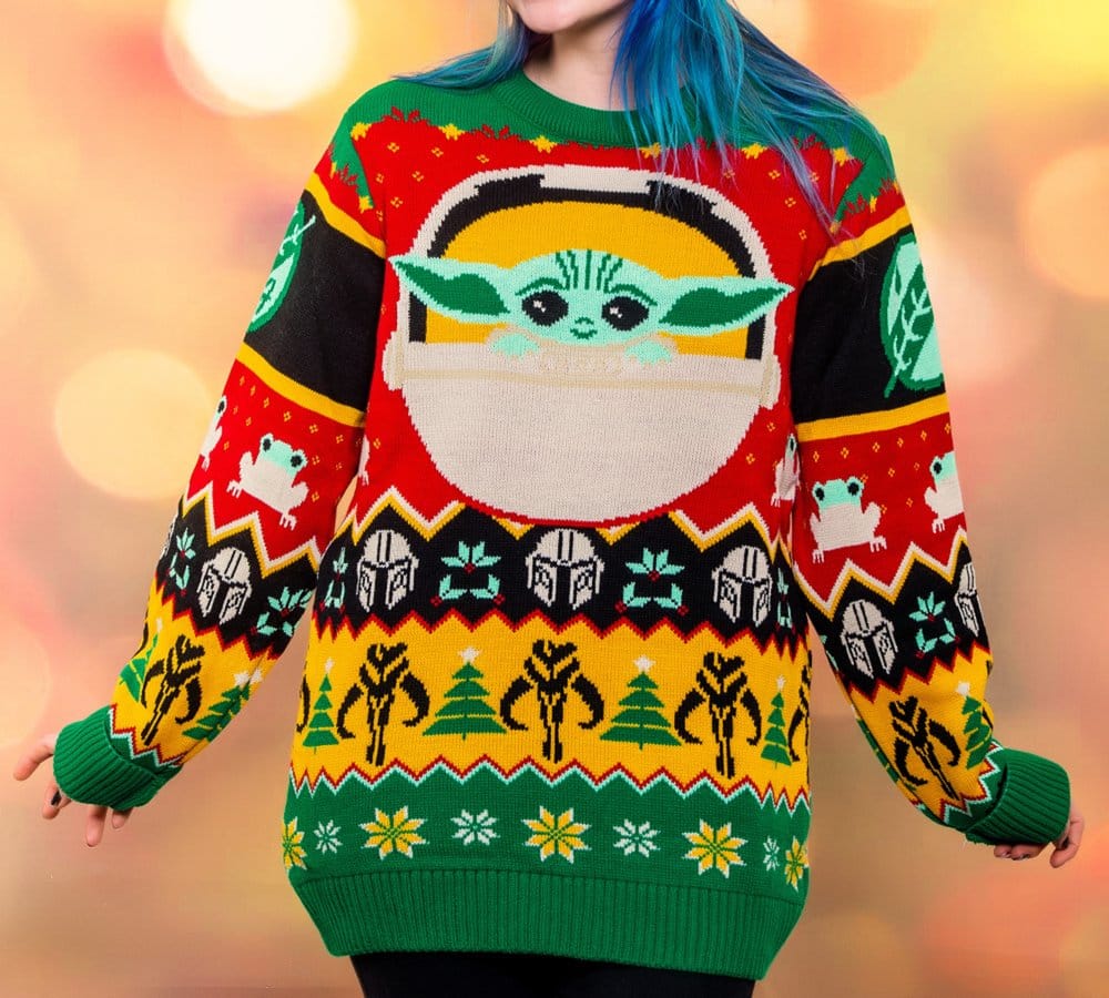 Star Wars Christmas Pullover The Child Größe L