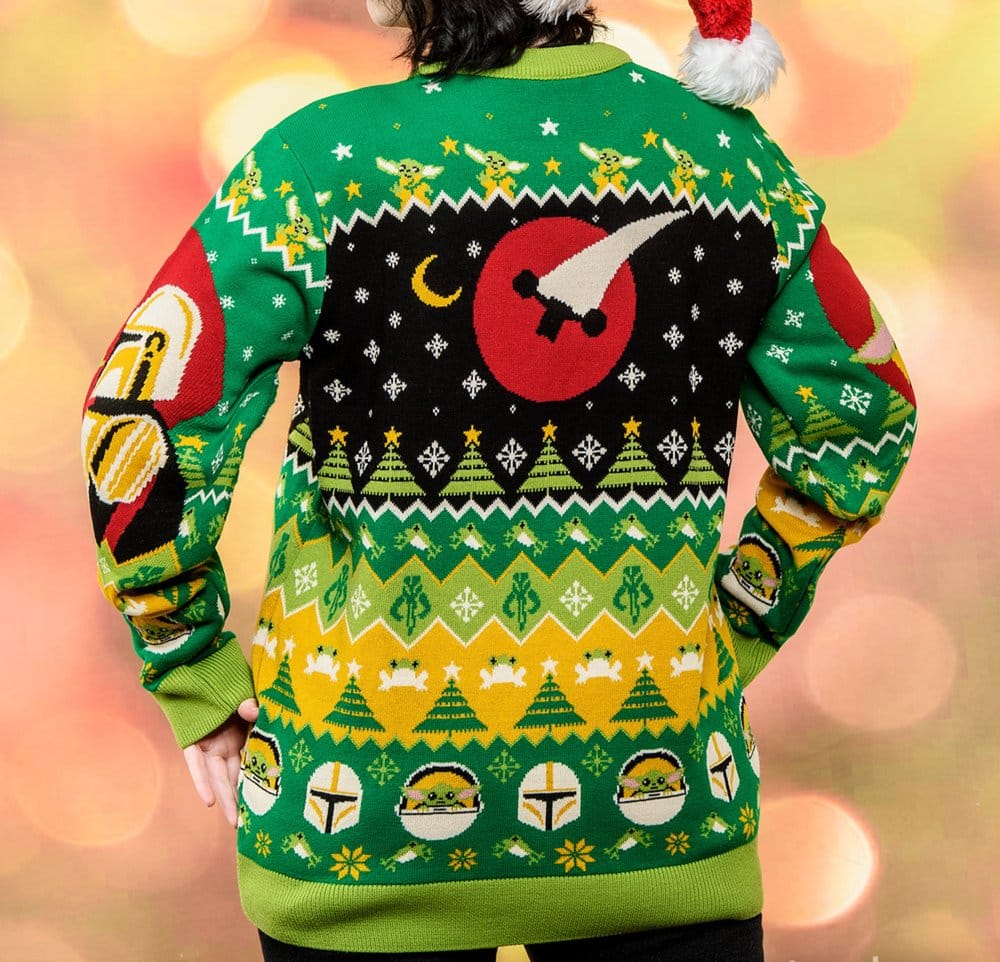 Star Wars Christmas Pullover Baby Yoda Größe XXL