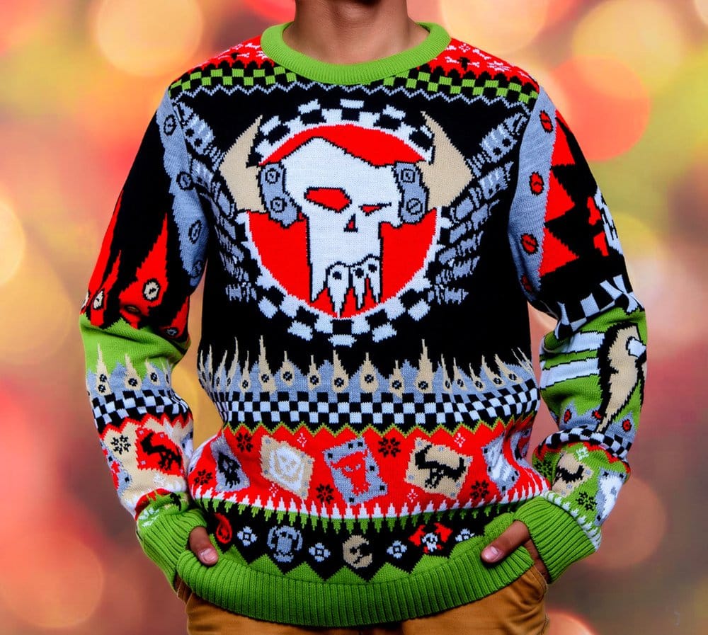 Warhammer 40,000 Christmas Pullover Ork Größe XL