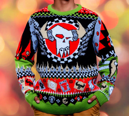 Warhammer 40,000 Christmas Pullover Ork Größe XL