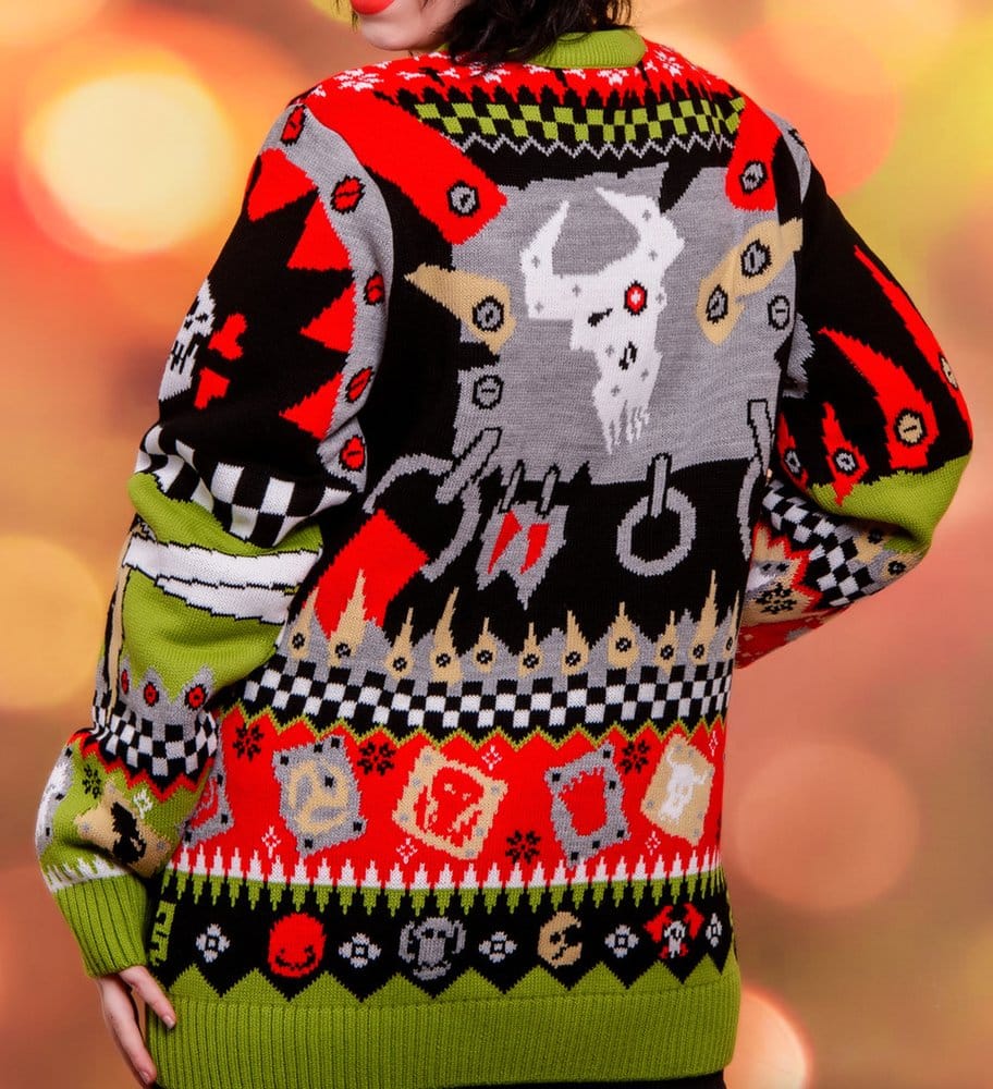 Warhammer 40,000 Christmas Pullover Ork Größe M