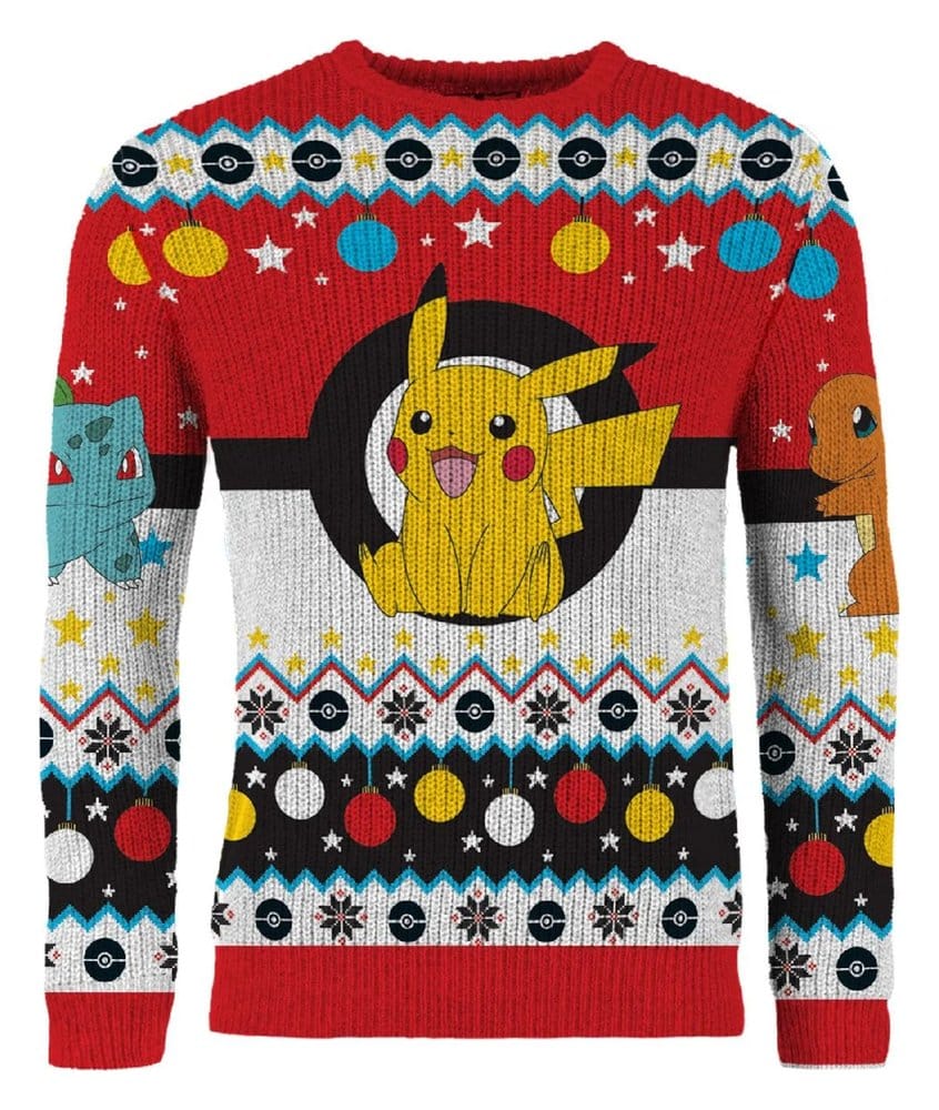 Pokémon Christmas Pullover Größe L
