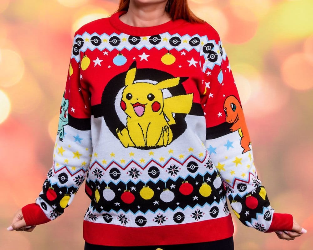 Pokémon Christmas Pullover Größe S