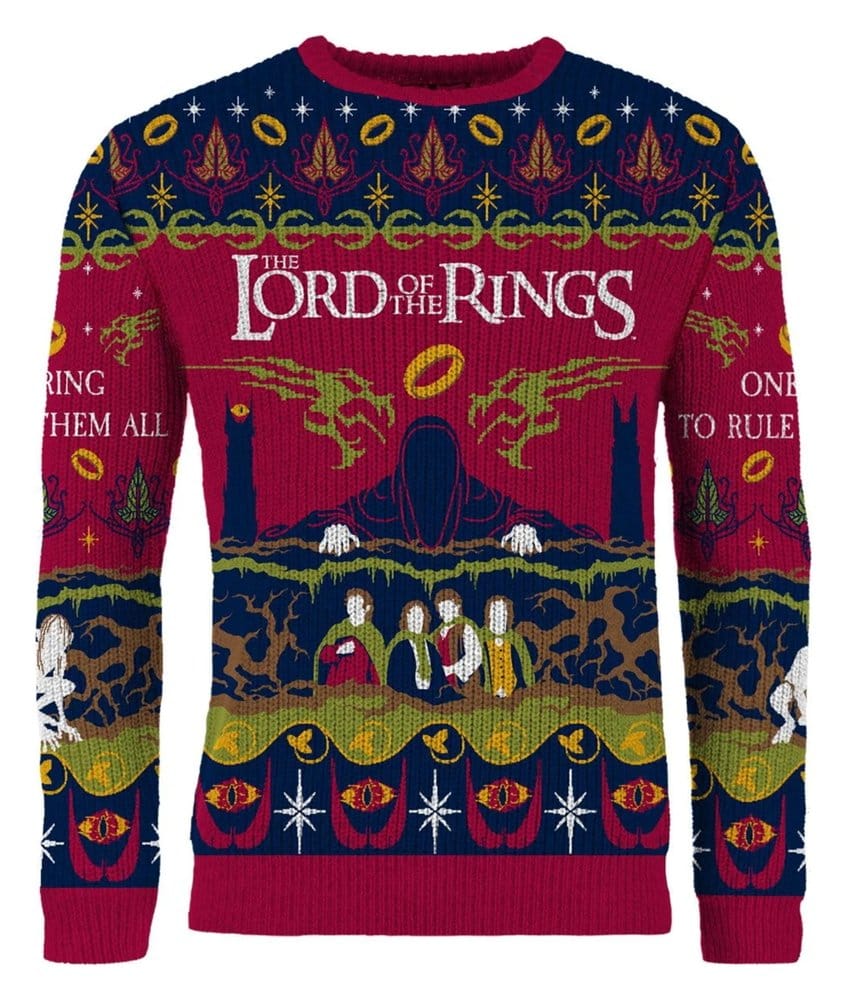 Der Herr der Ringe Christmas Pullover One Sweater To Rule Them All